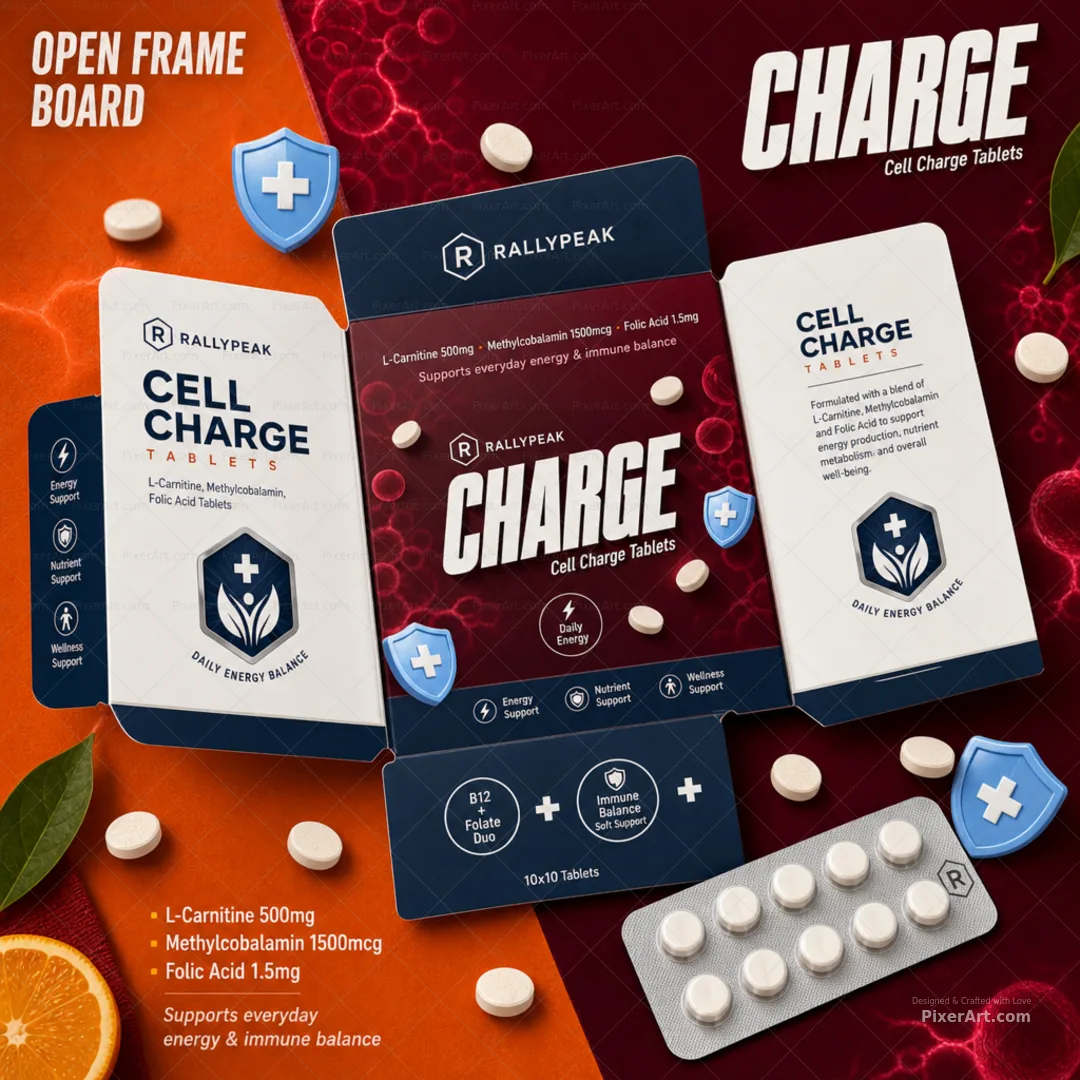 Open frame mockup