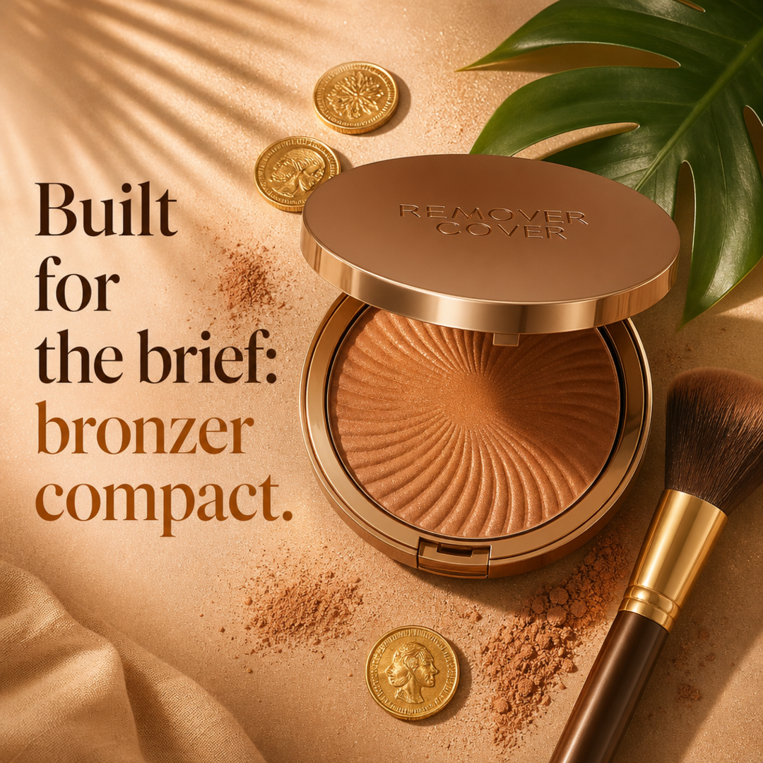 Remover Cover Bronzer compact