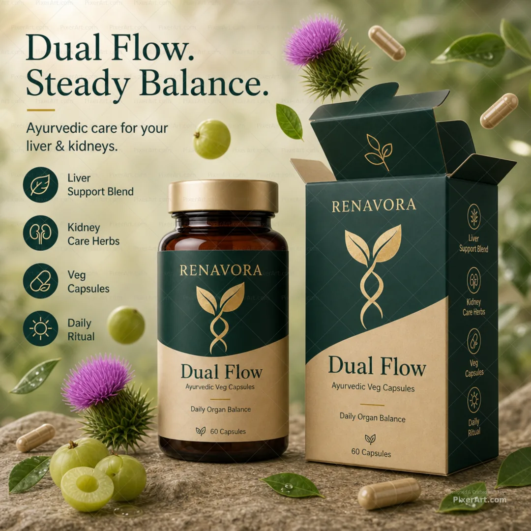Renavora Dual Flow Veg Capsules