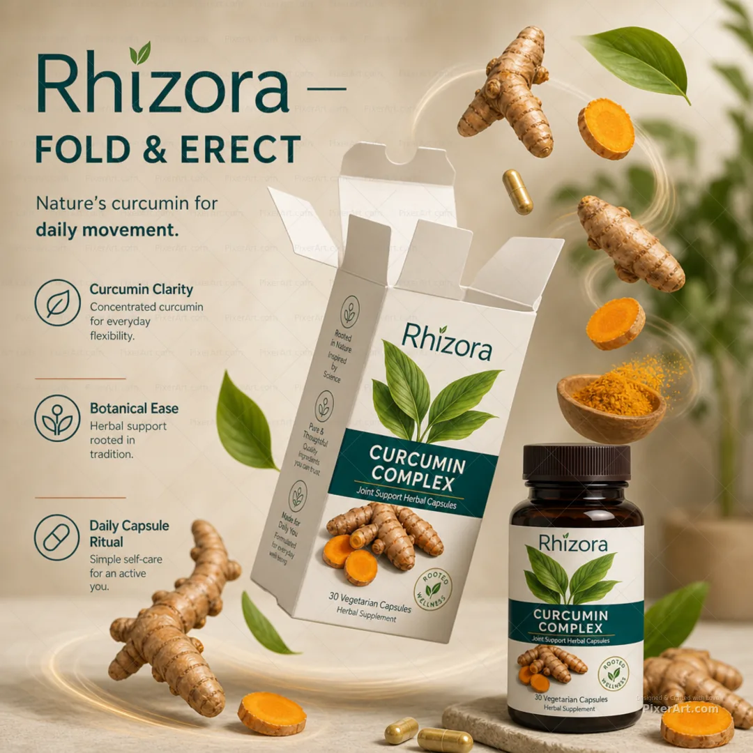 Rhizora Curcumin Joint Capsules