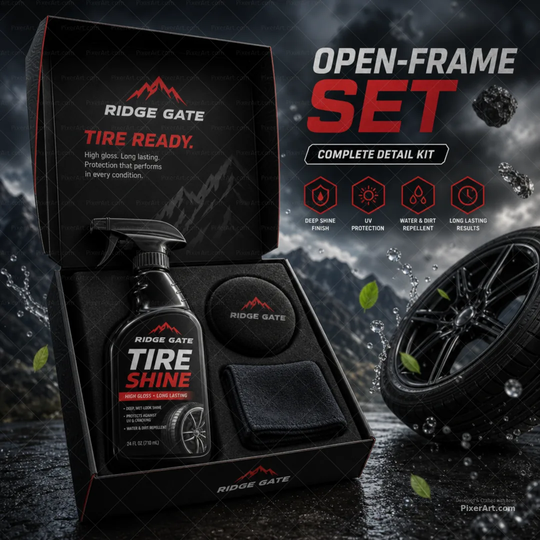 Open frame mockup