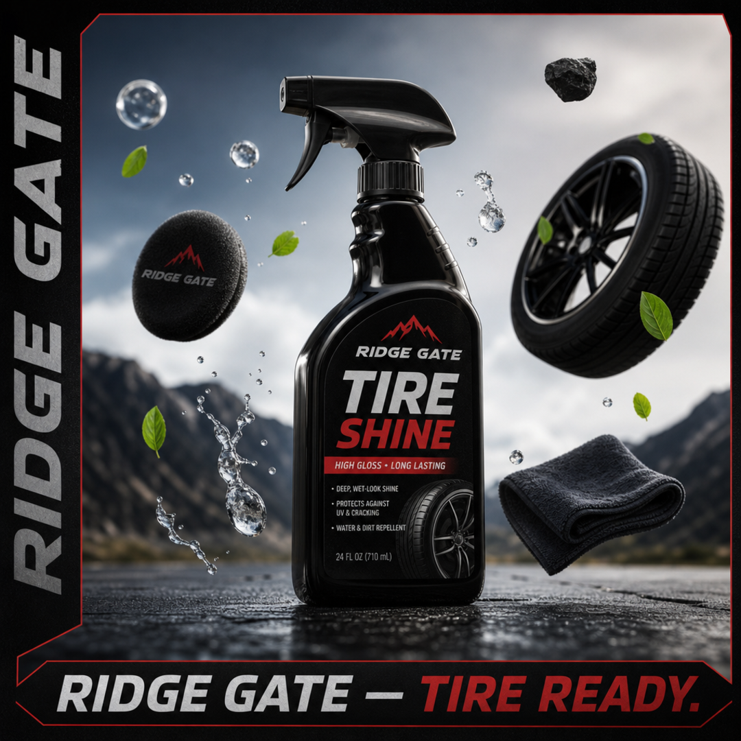 Ridge Gate Tire Shine Spray Trigger Bottle