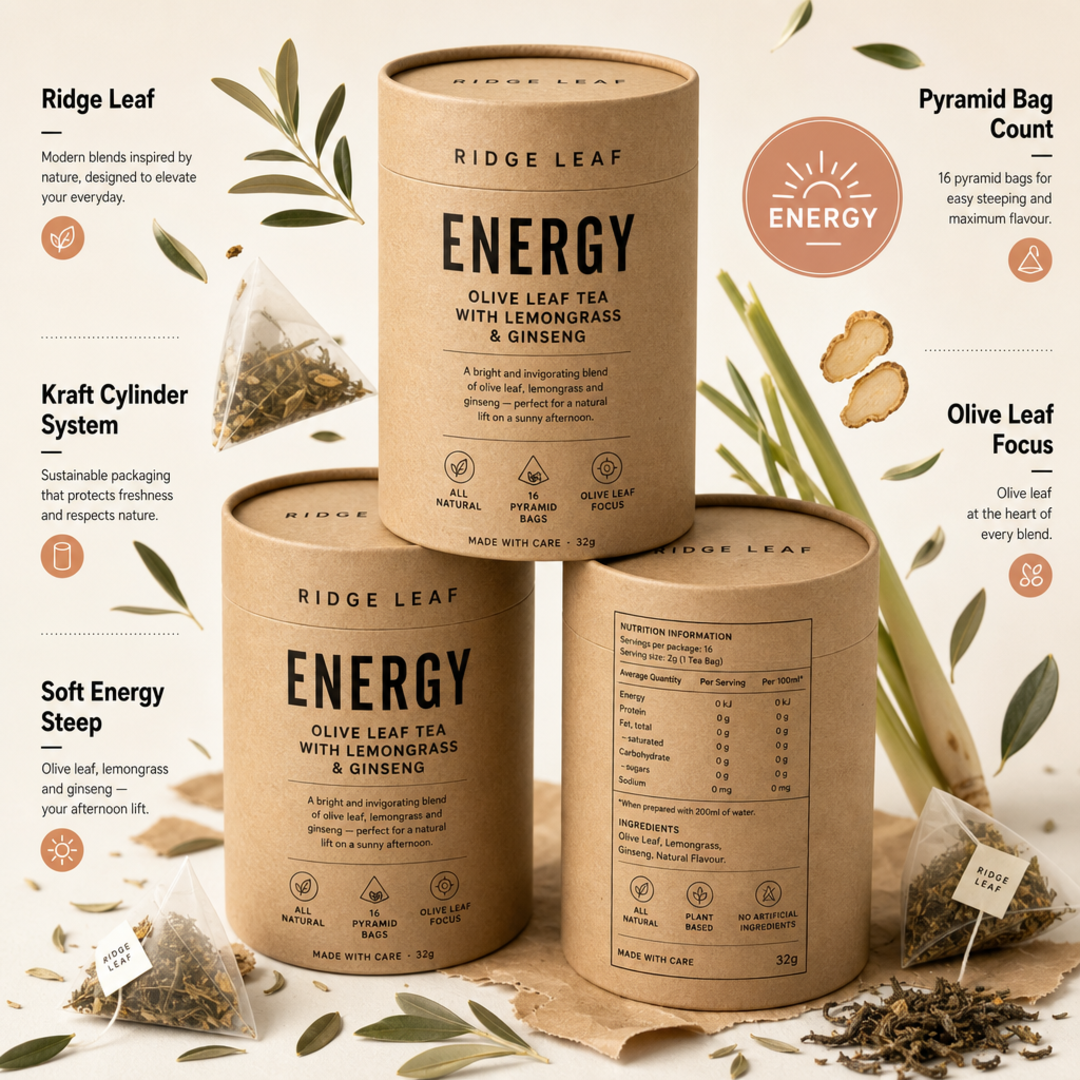 Ridge Leaf Energy Olive Tea
