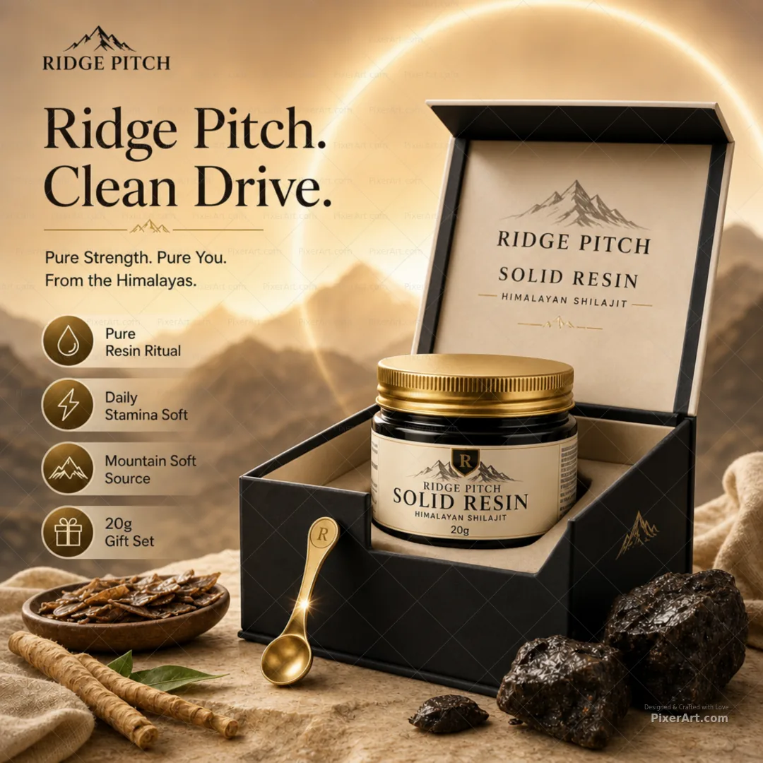 Ridge Pitch Solid Resin