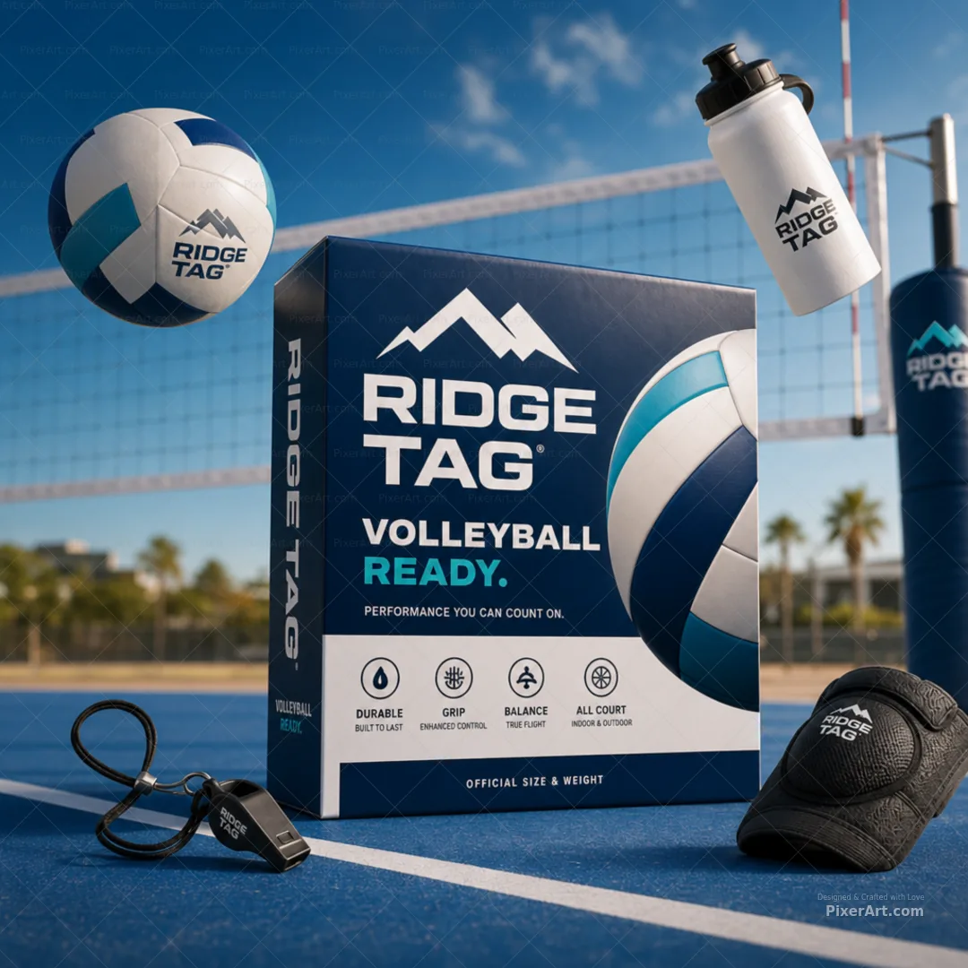 Ridge Tag Volleyball Retail Carton
