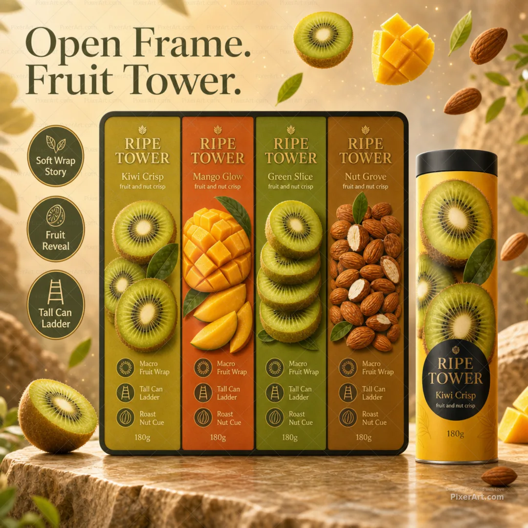 Open frame mockup