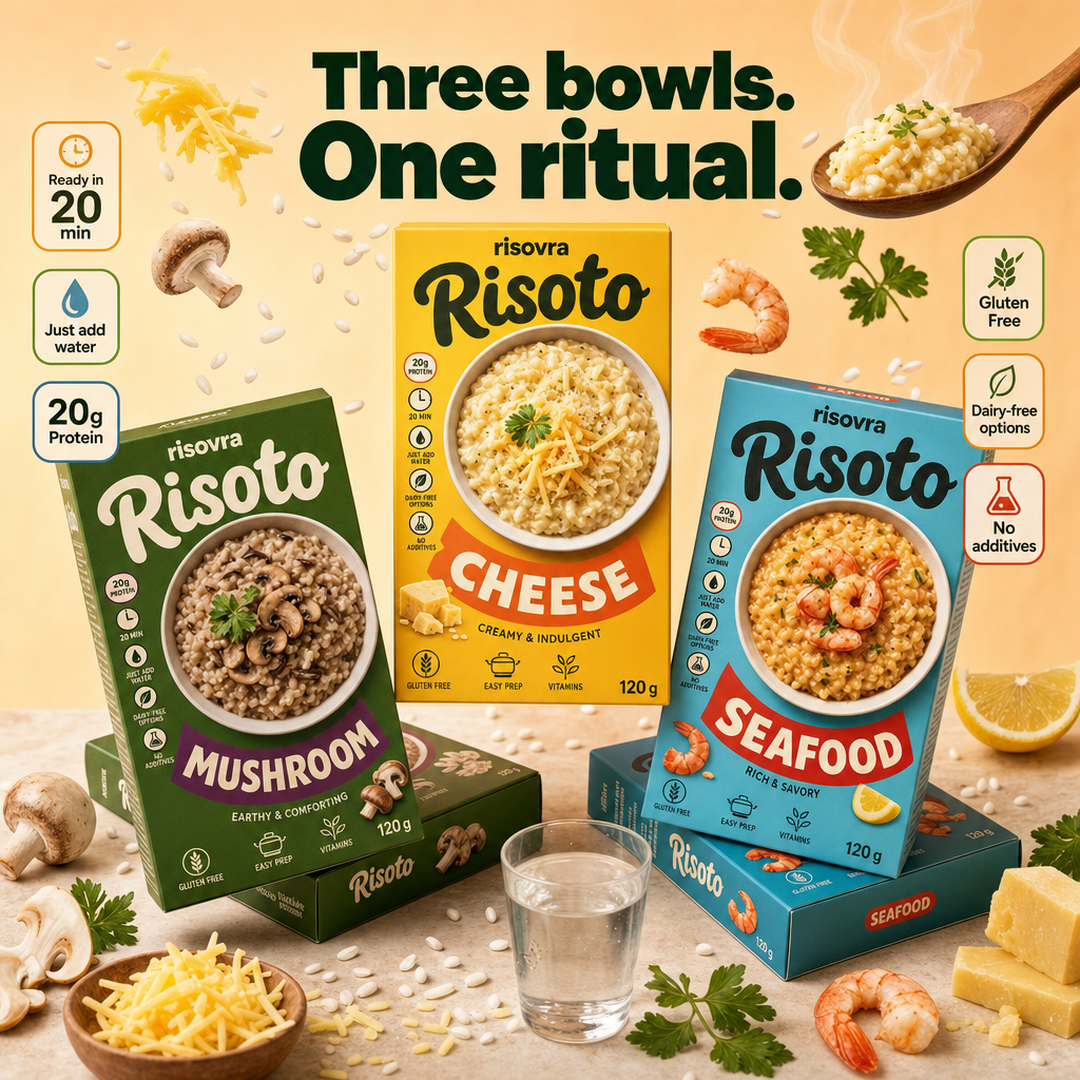 Risovra Flavor Risotto Carton Trio