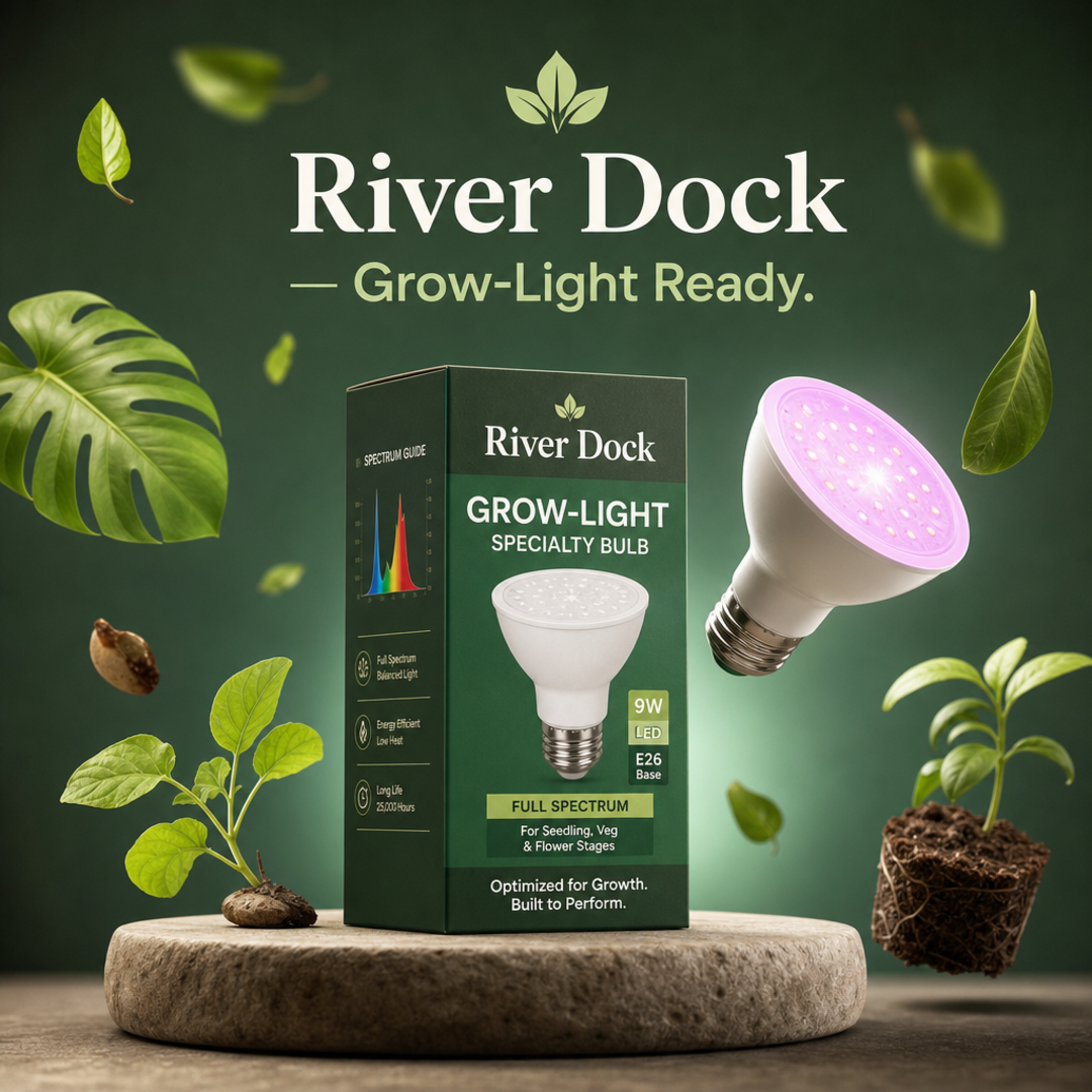 River Dock Grow-Light Specialty Bulb Carton