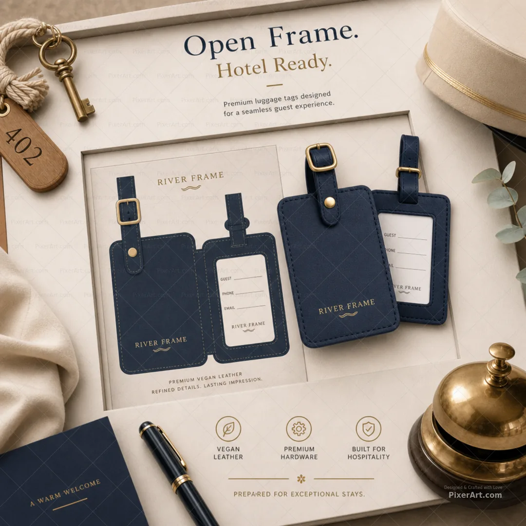 Open frame mockup