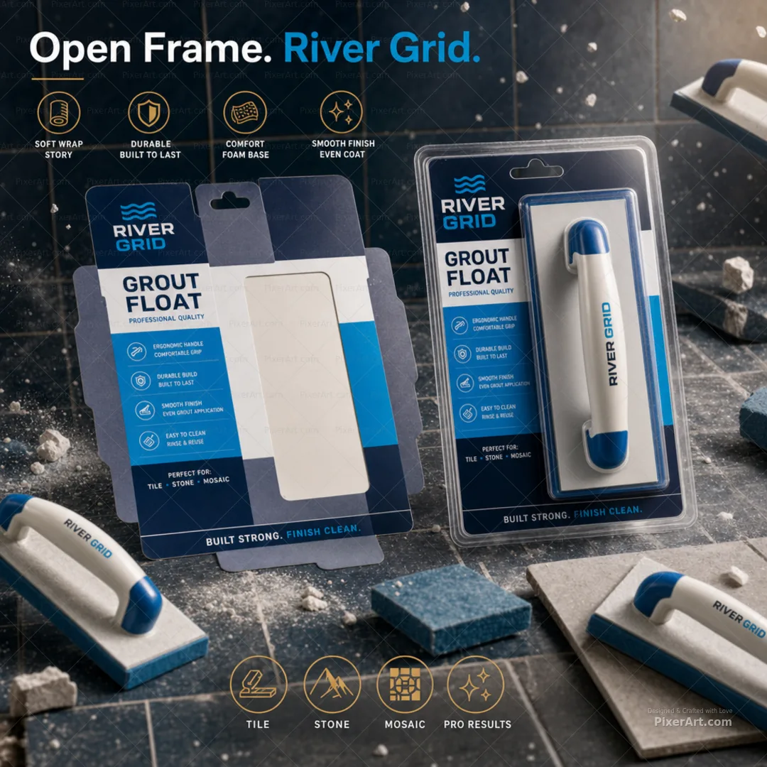 Open frame mockup