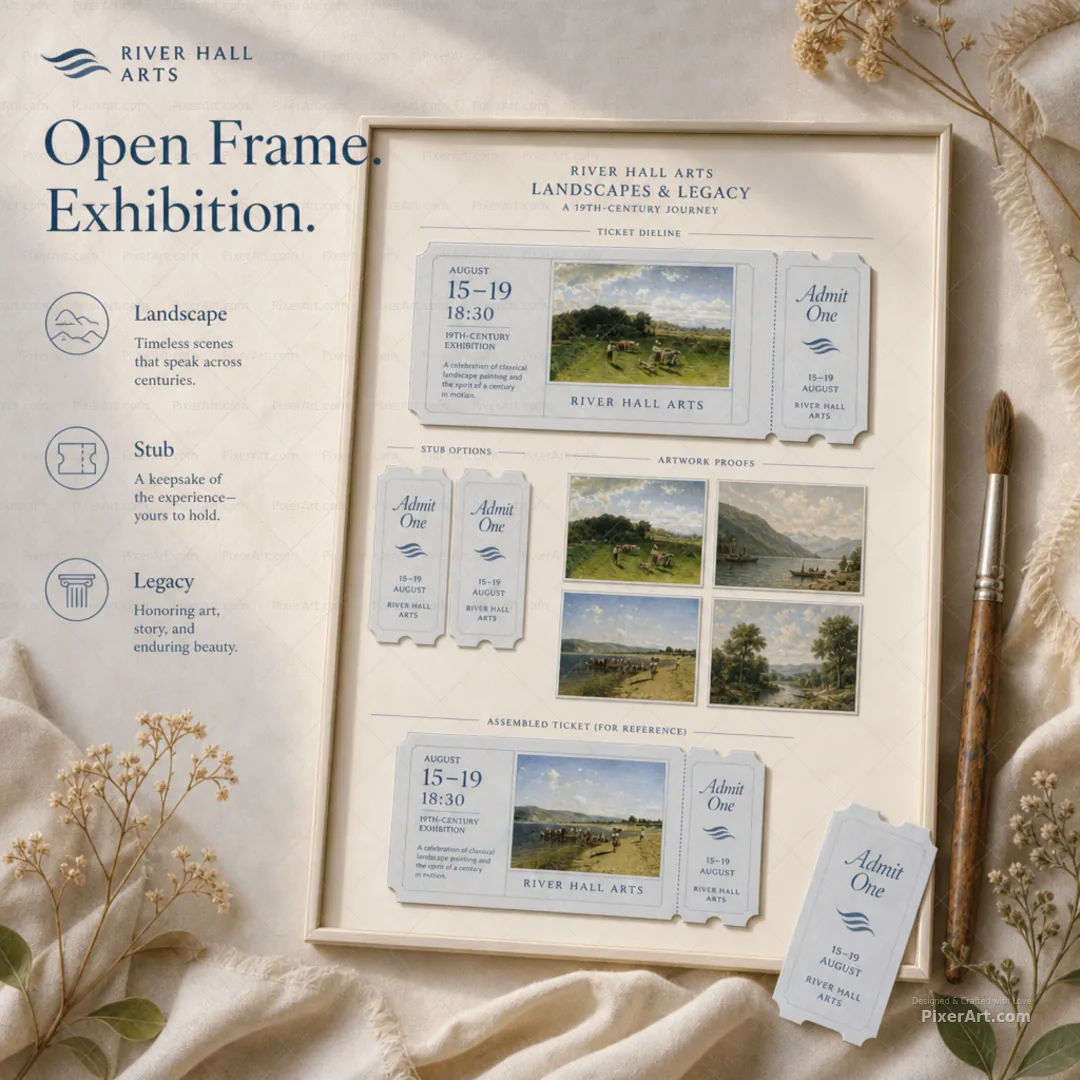 Open frame mockup