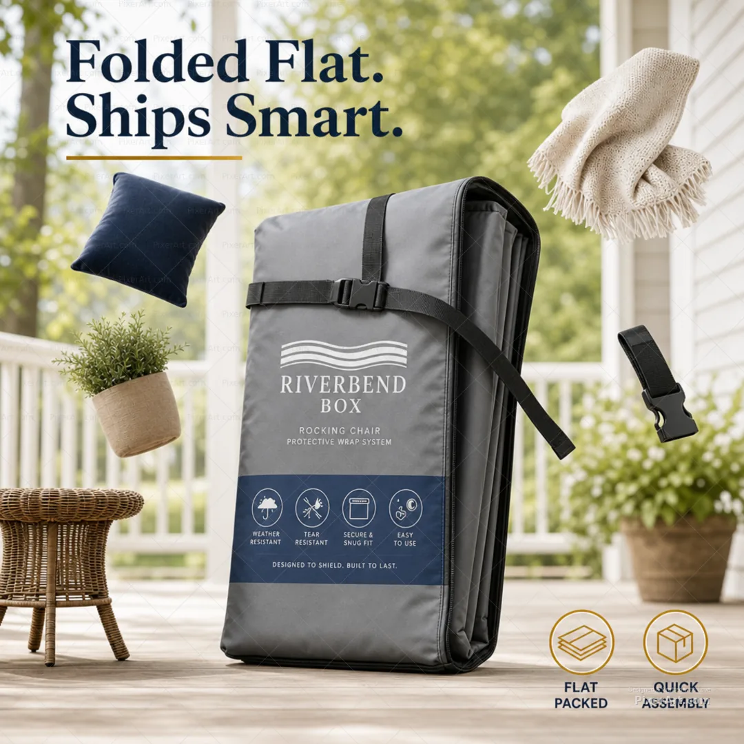 Riverbend Box Rocking Chair Protective Wrap System