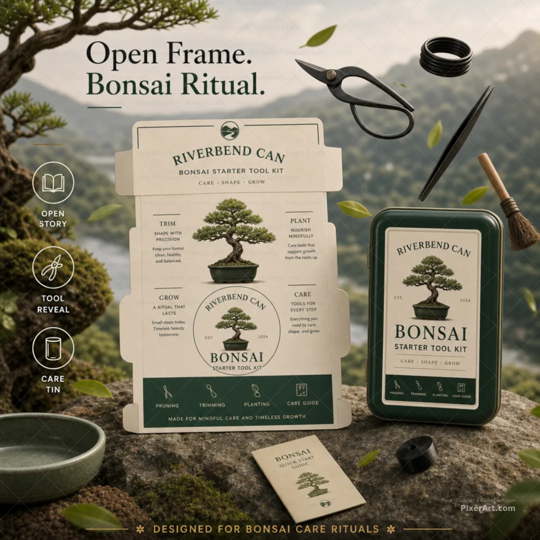 Open frame mockup