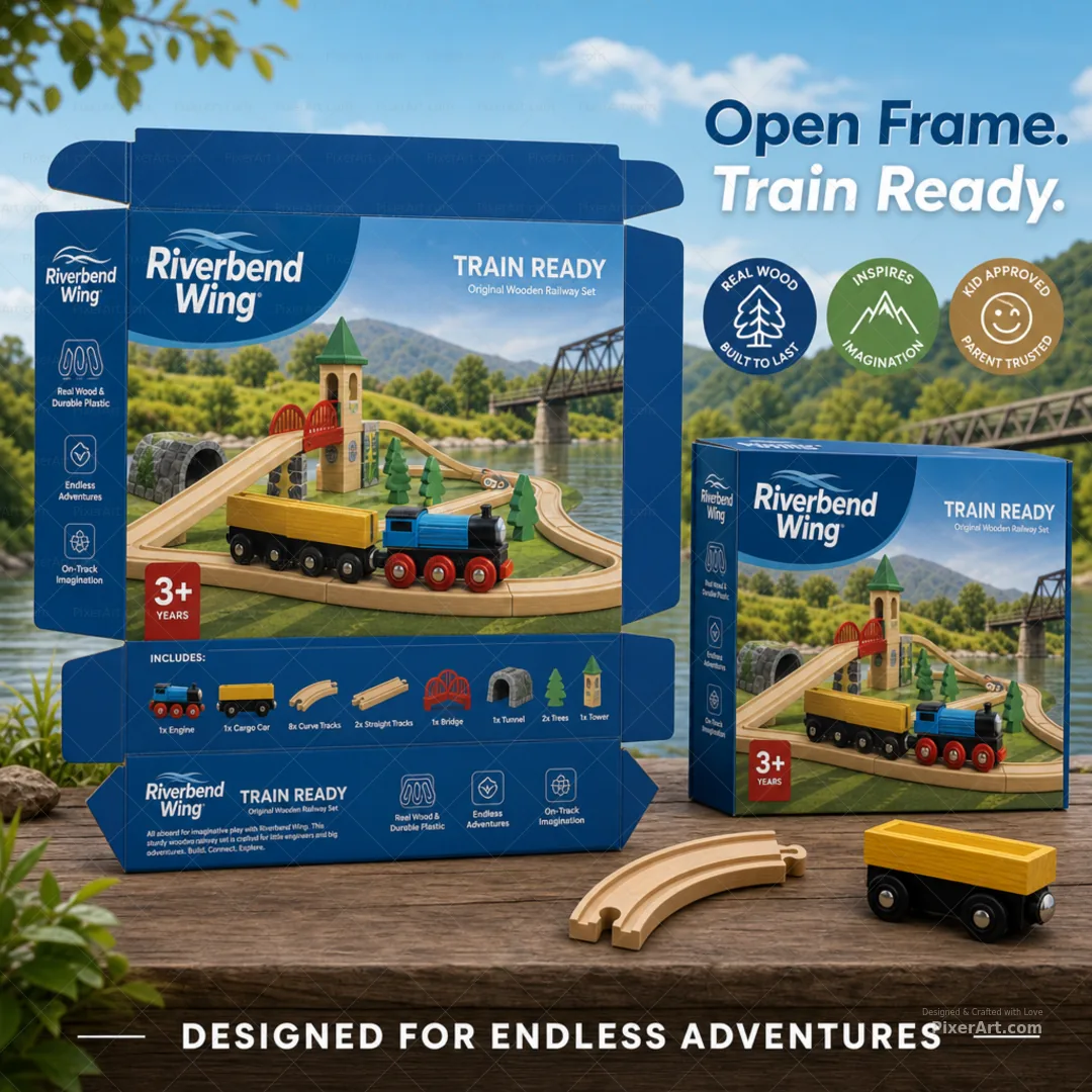 Open frame mockup