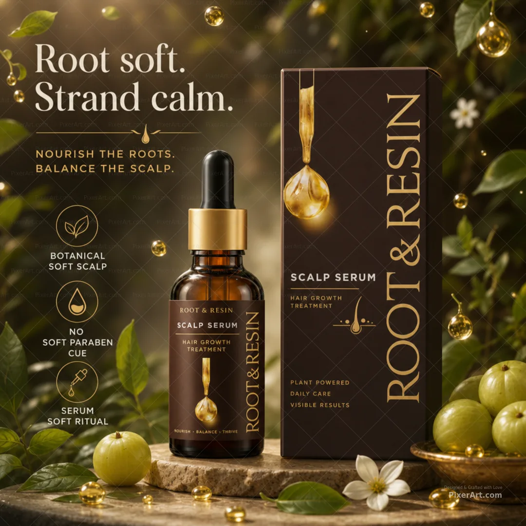 Root & Resin Botanical Scalp Serum