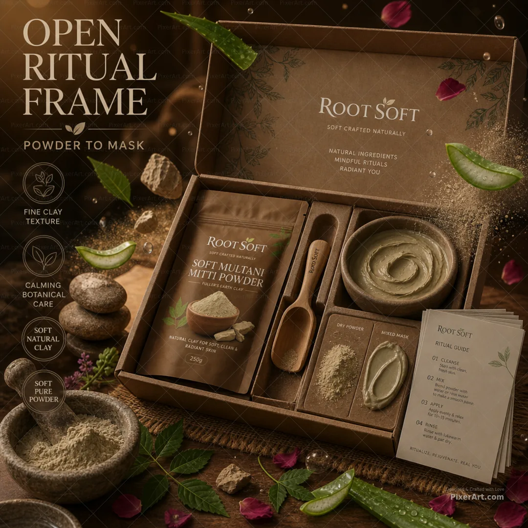 Open frame mockup