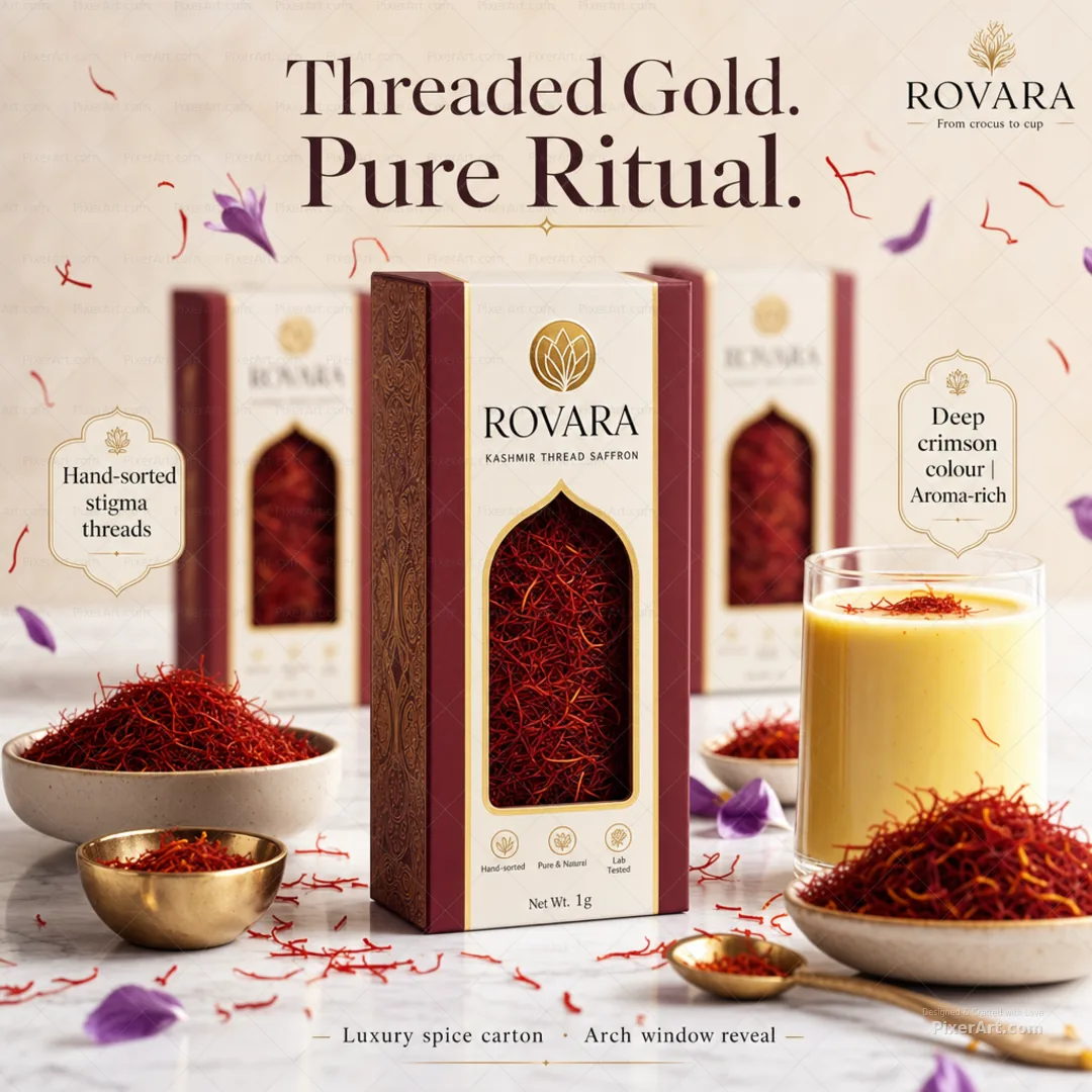 Rovara Premium Saffron Carton