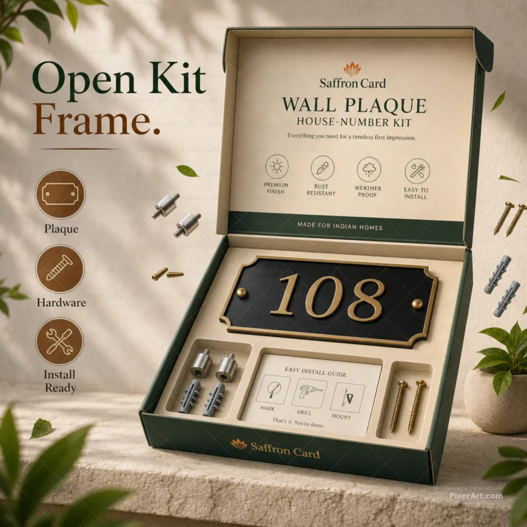 Open frame mockup