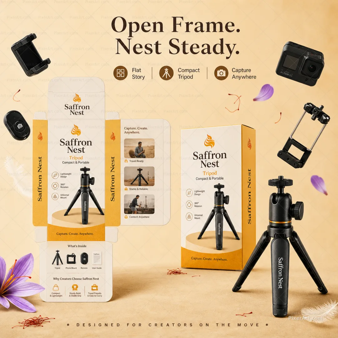 Open frame mockup