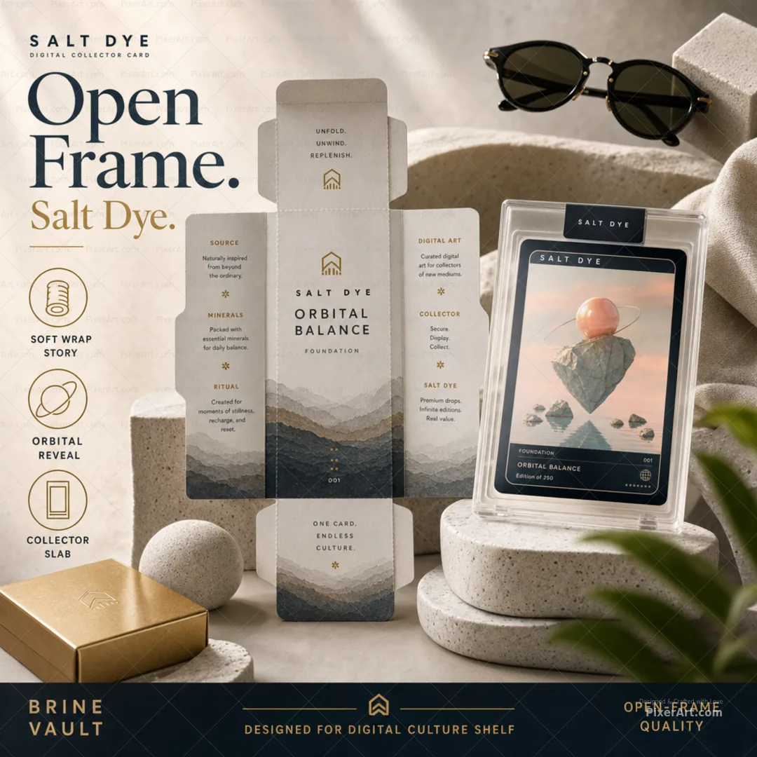 Open frame mockup