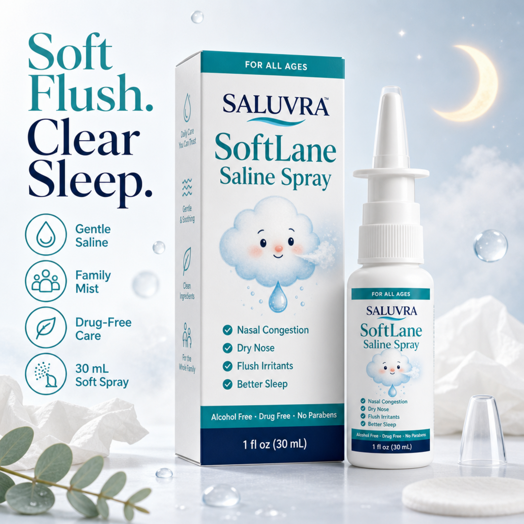 Saluvra SoftLane Saline Spray