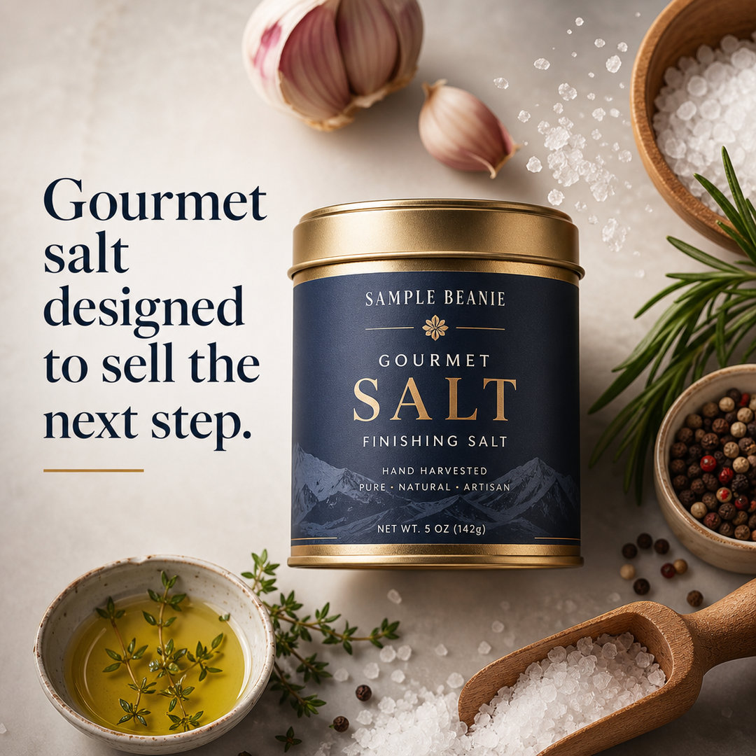 Sample Beanie Gourmet salt