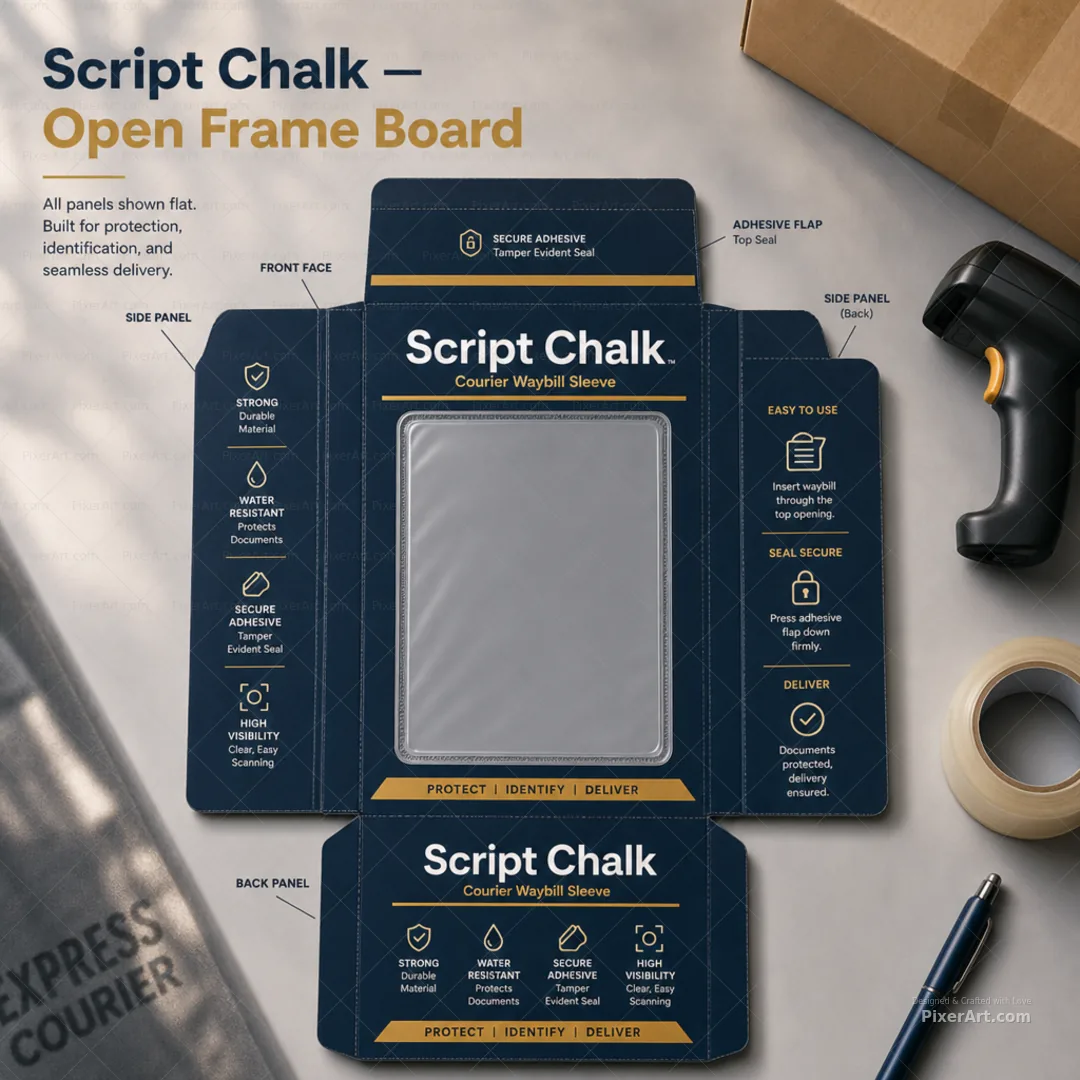 Open frame mockup