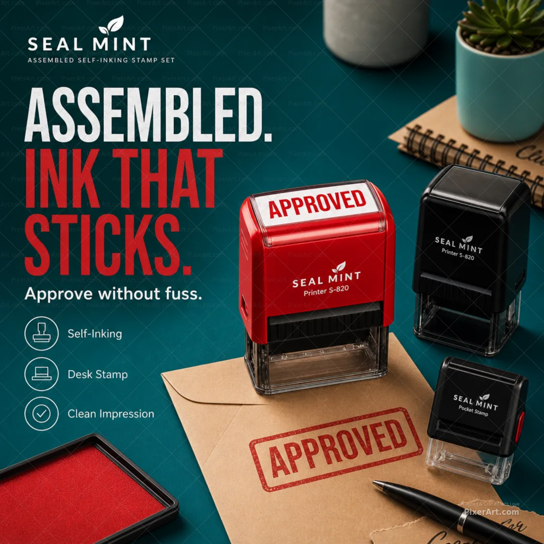 Seal Mint Self-Inking Stamps