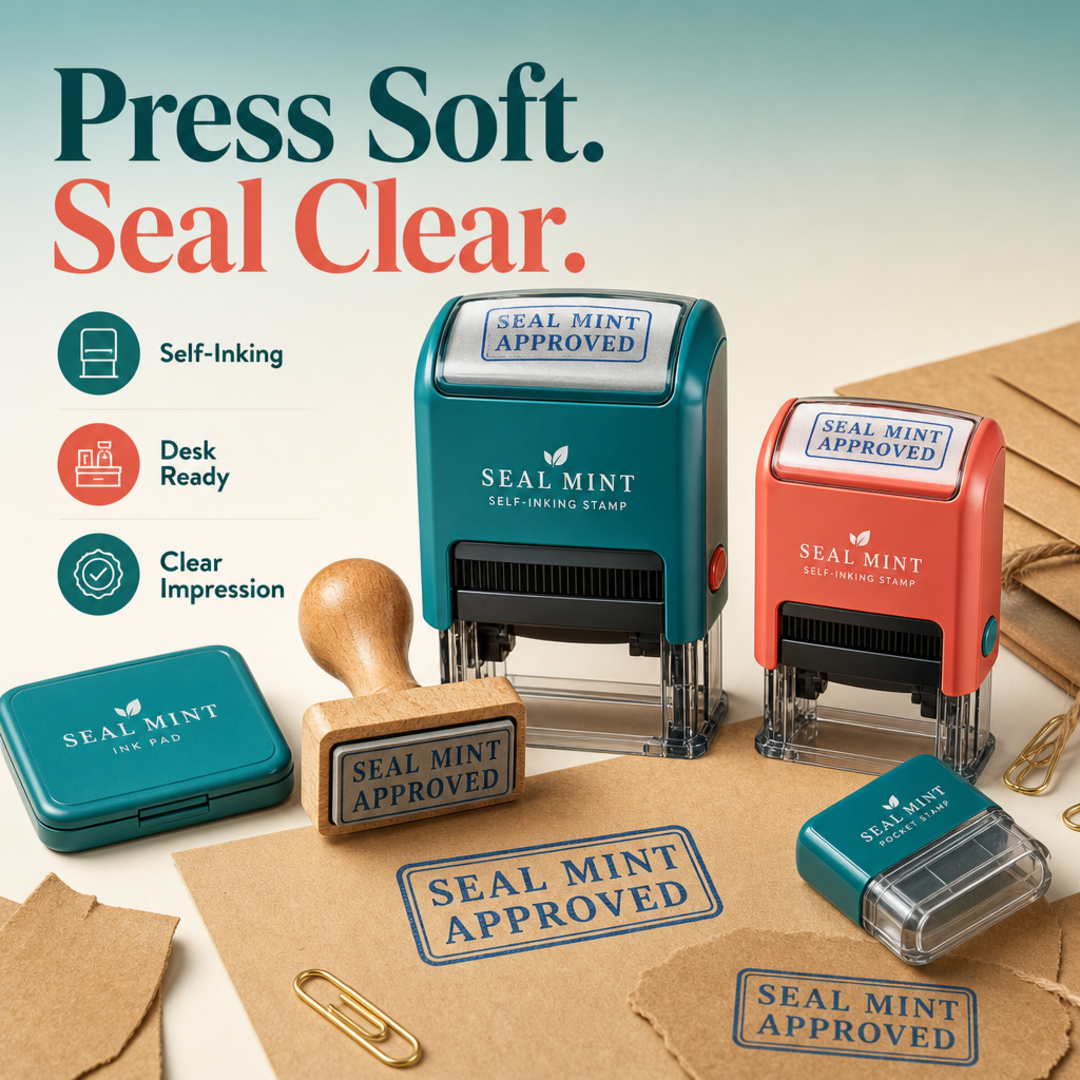 Seal Mint Self-Inking Stamps