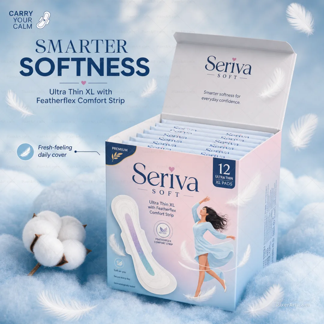 Seriva Soft Featherflex XL Pads