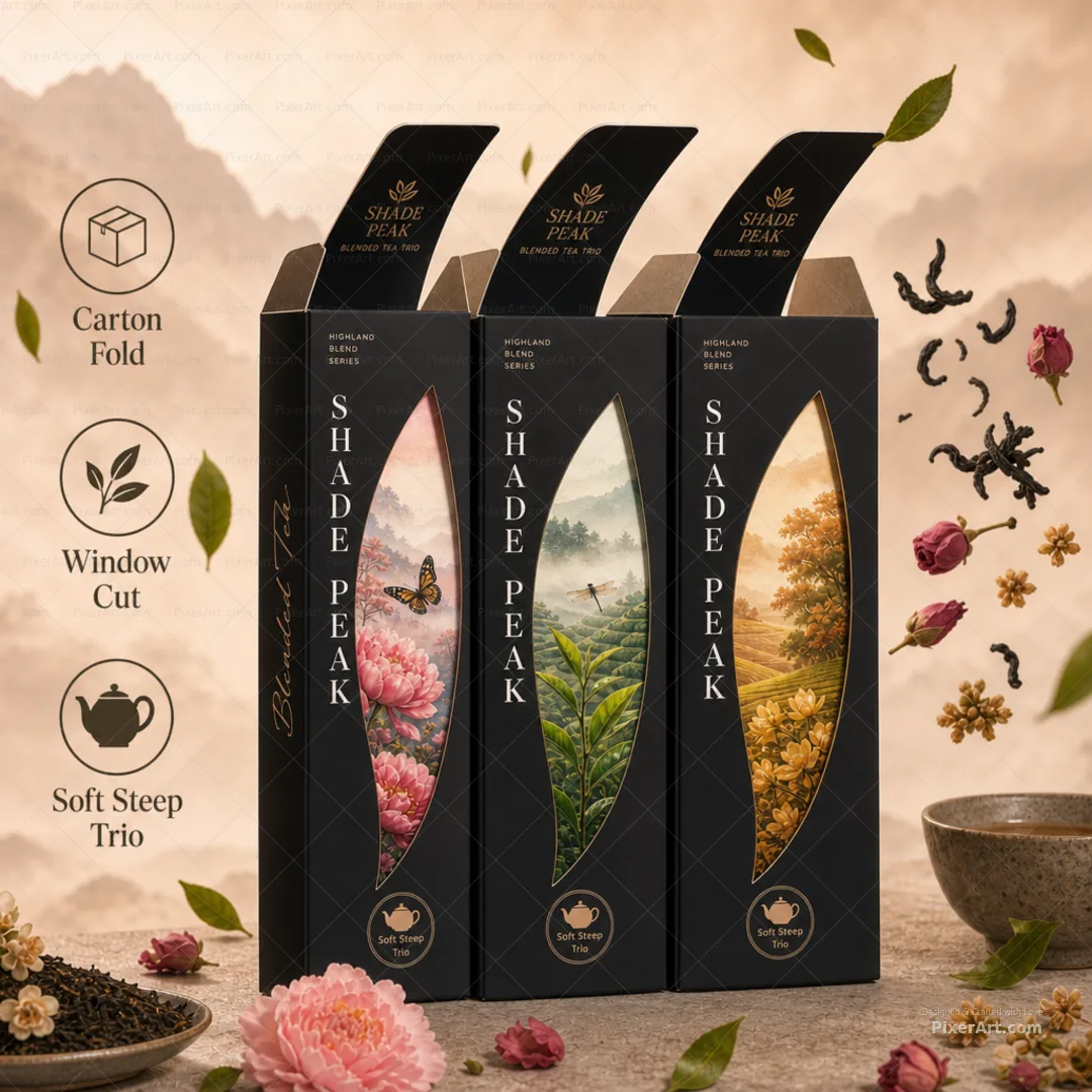 Shade Peak Blended Tea Trio
