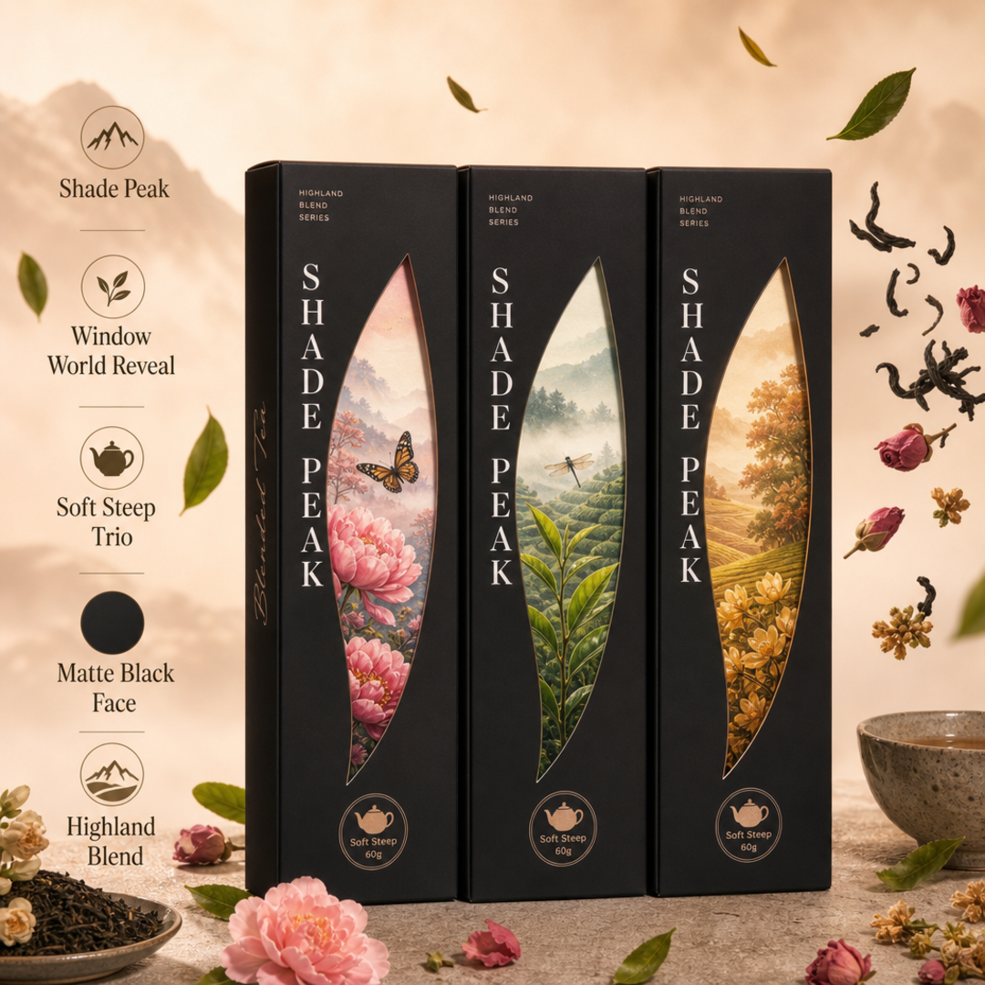 Shade Peak Blended Tea Trio