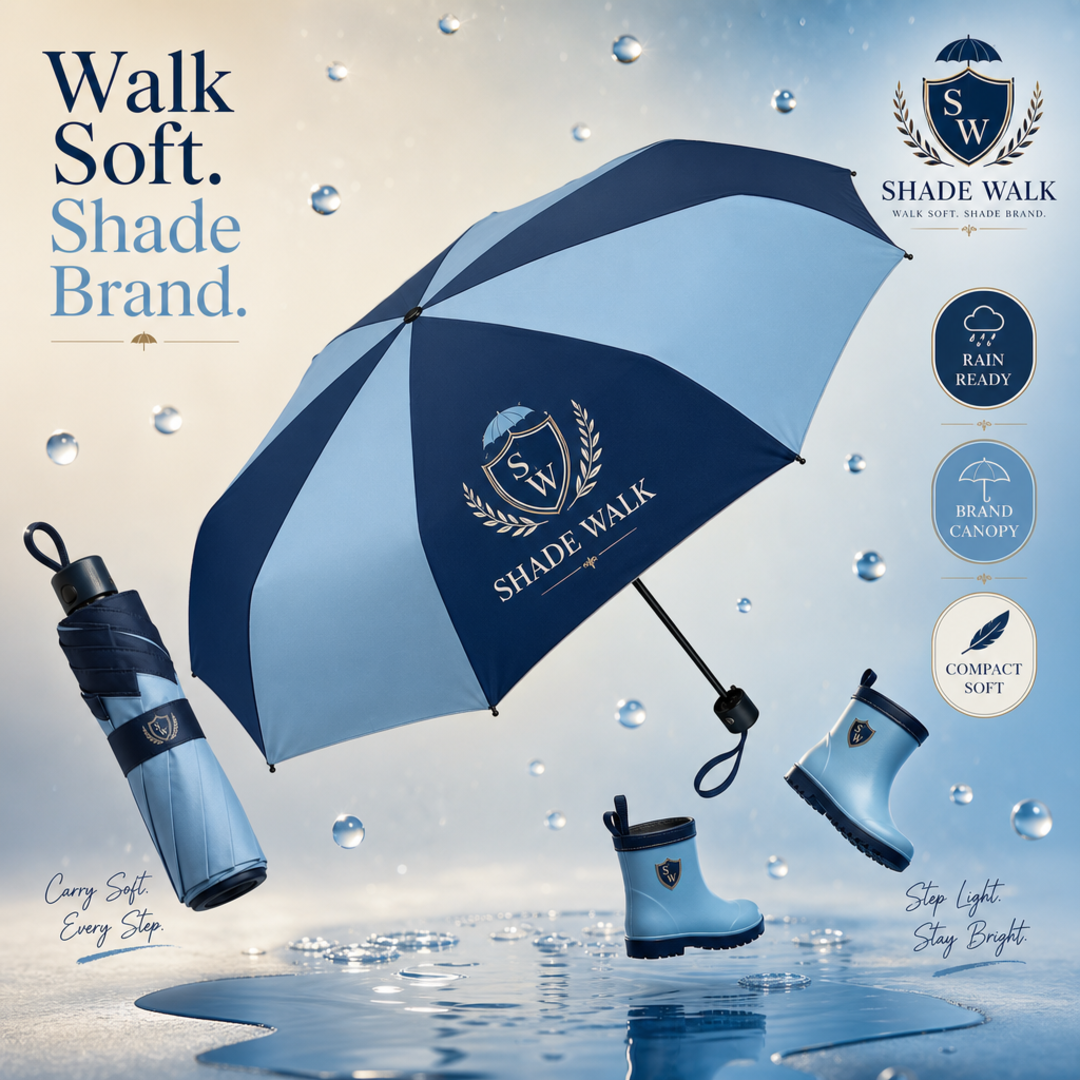 Shade Walk Branded Umbrella