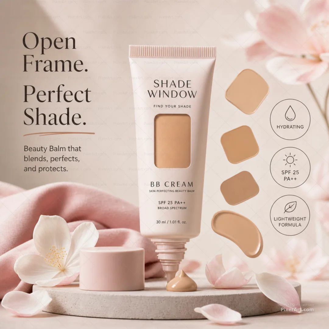 Open frame mockup