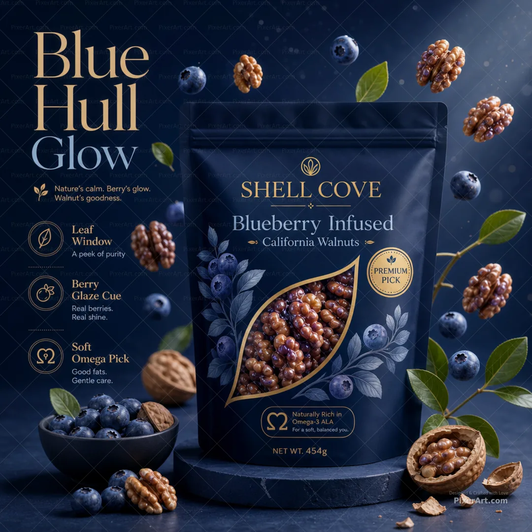 Shell Cove Blueberry Walnuts