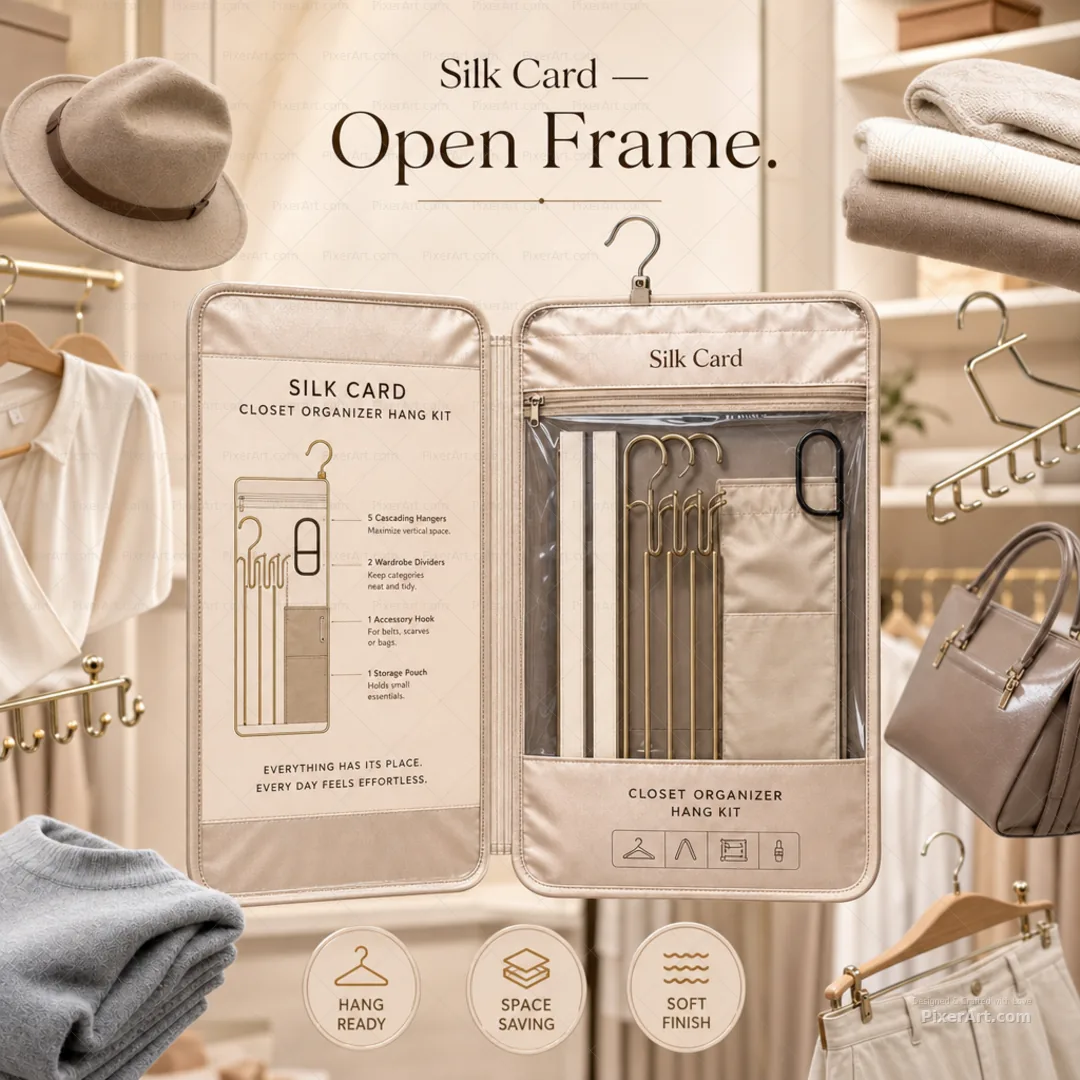 Open frame mockup