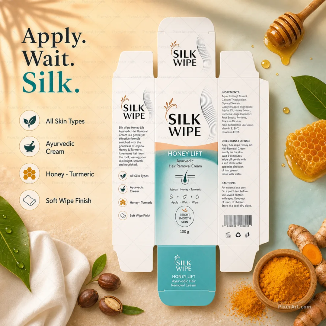 Silk Wipe Honey Lift Hair Cream