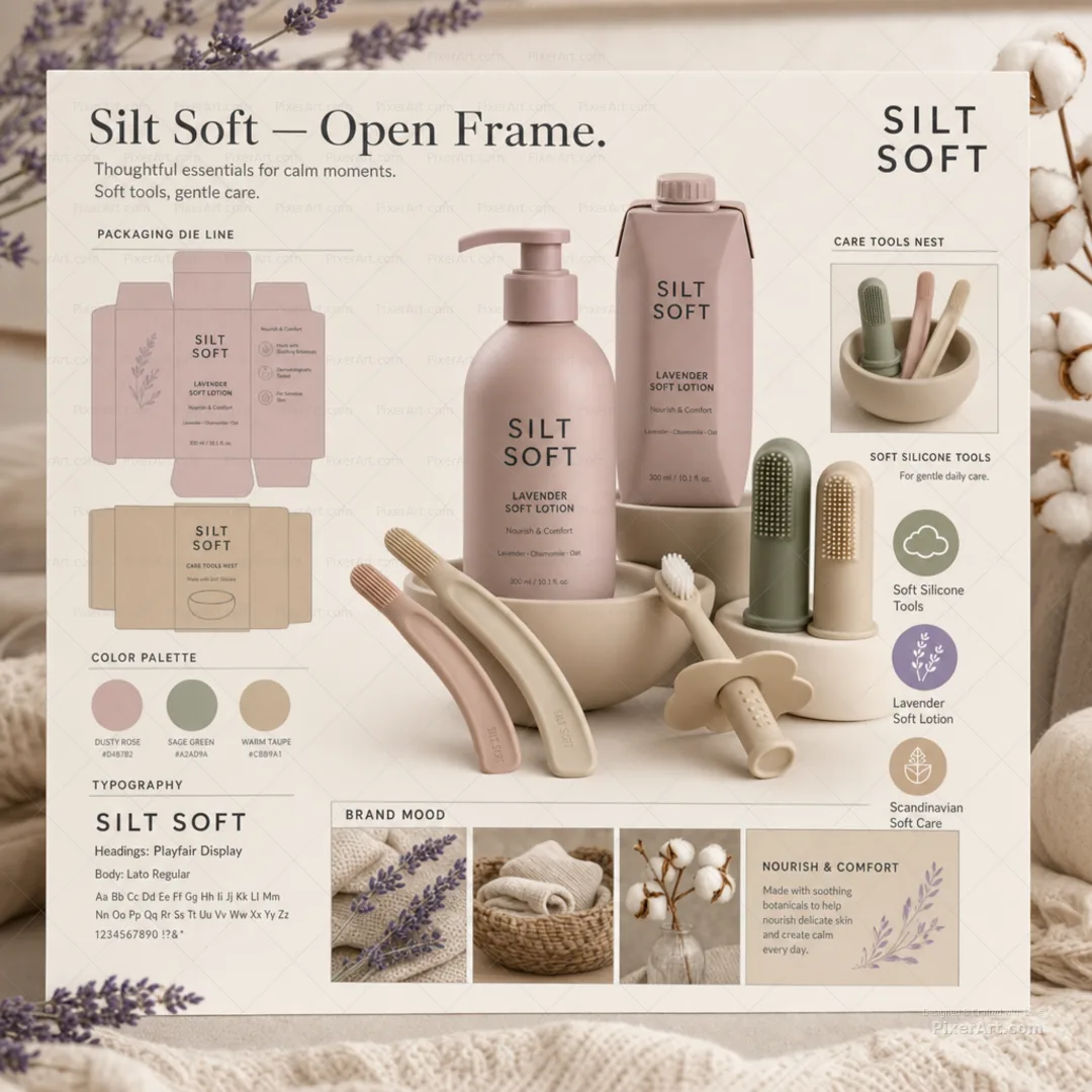 Open frame mockup