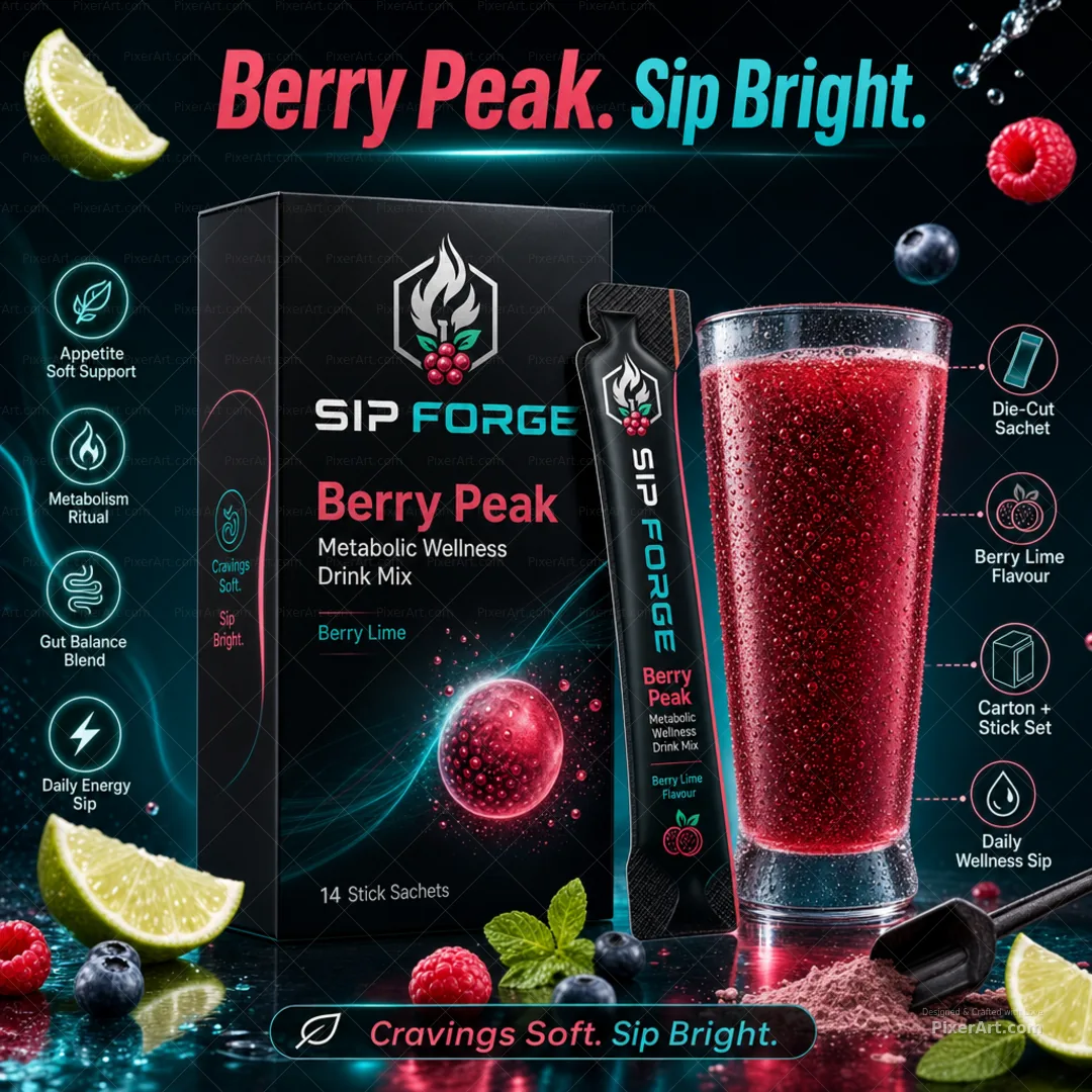 Sip Forge Berry Peak Sachet Set