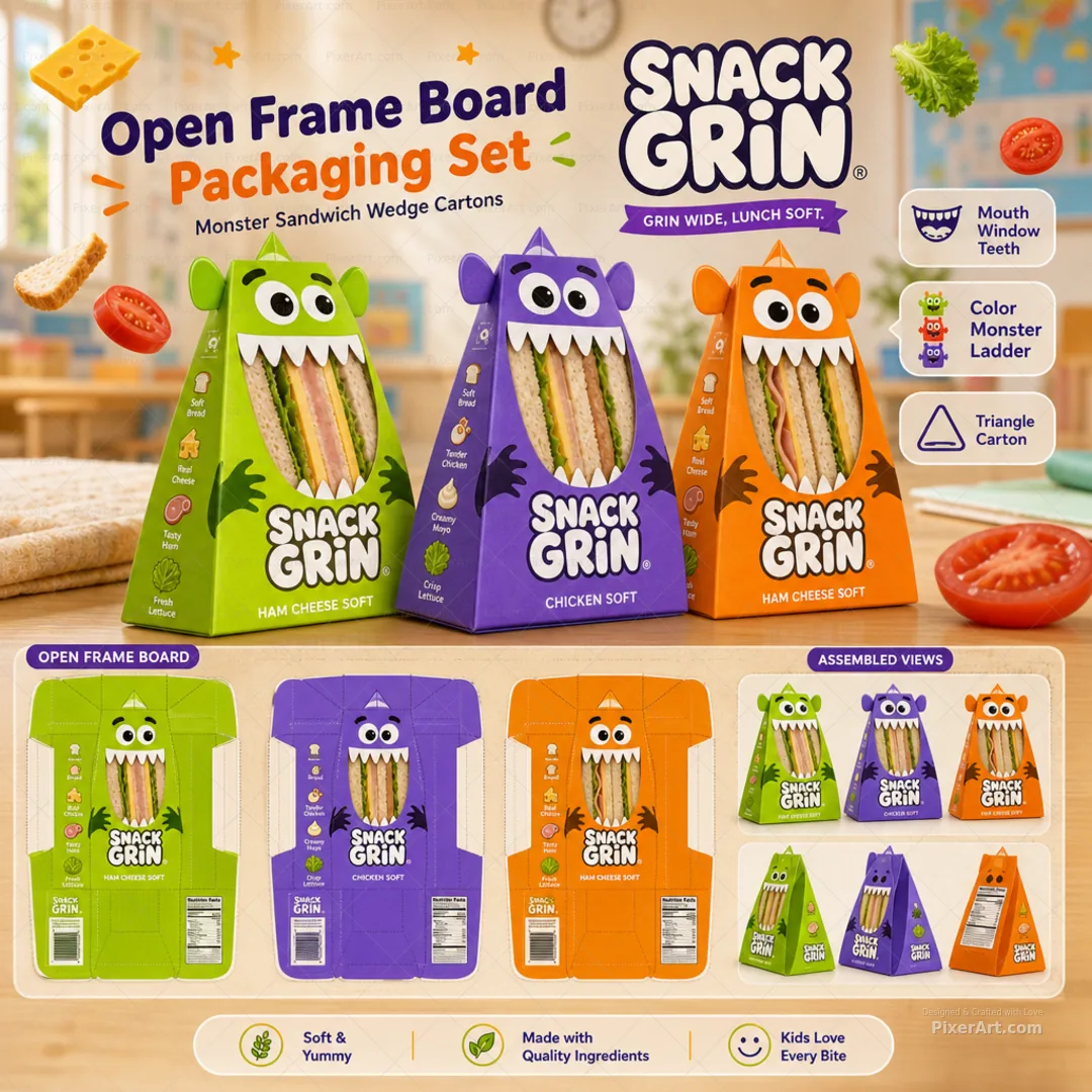 Open frame mockup