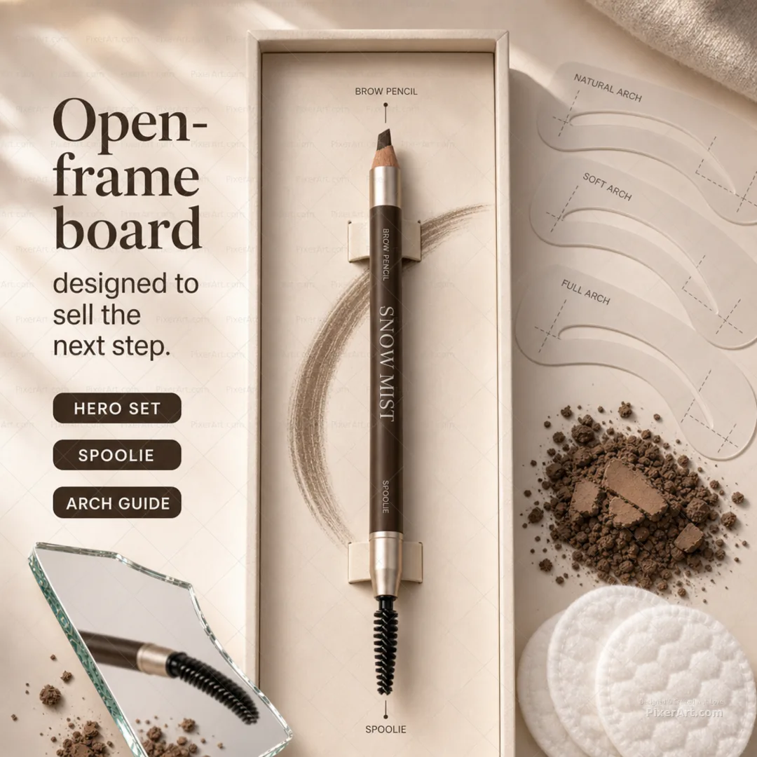 Snow Mist Brow pencil + spoolie