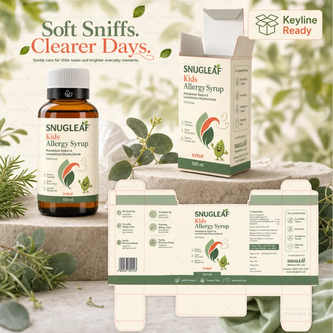 Snugleaf Kids Allergy Syrup