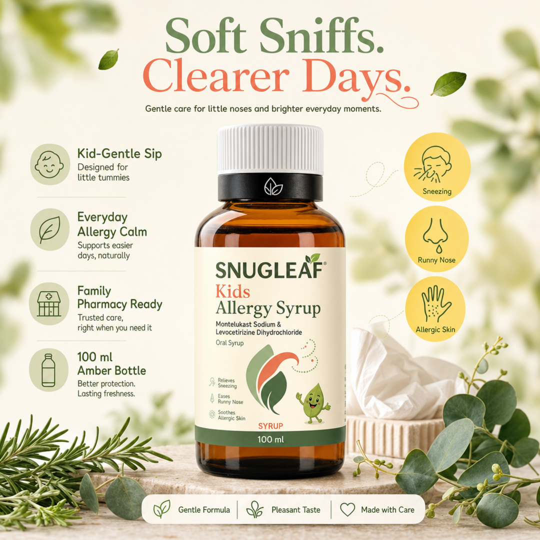 Snugleaf Kids Allergy Syrup
