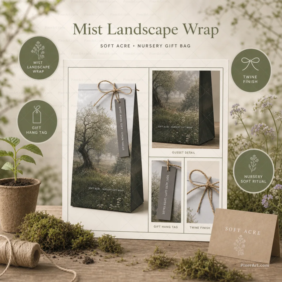 Soft Acre Nursery Gift Bag