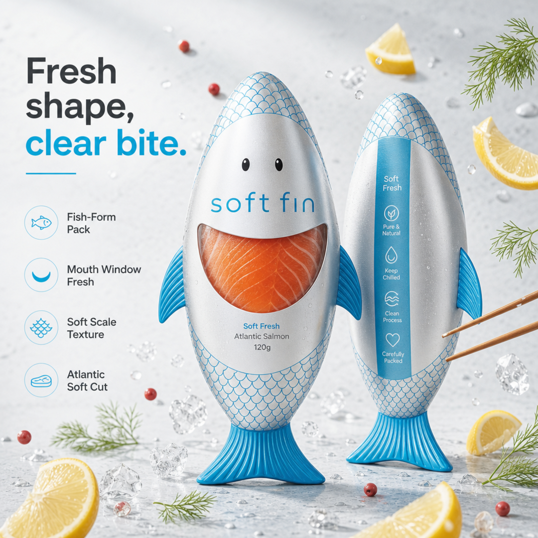 Soft Fin Salmon Form Pack