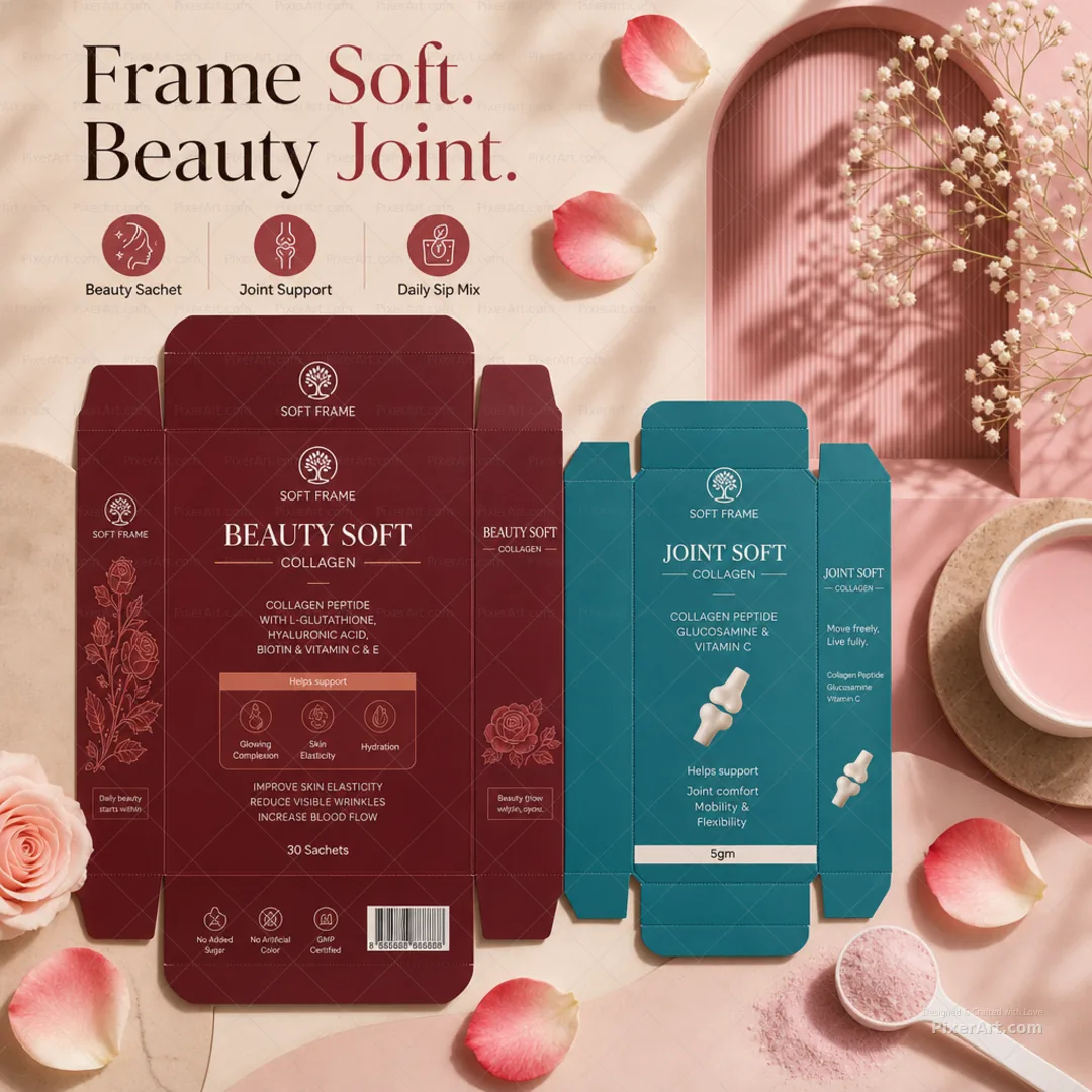 Soft Frame Collagen Sachet Duo