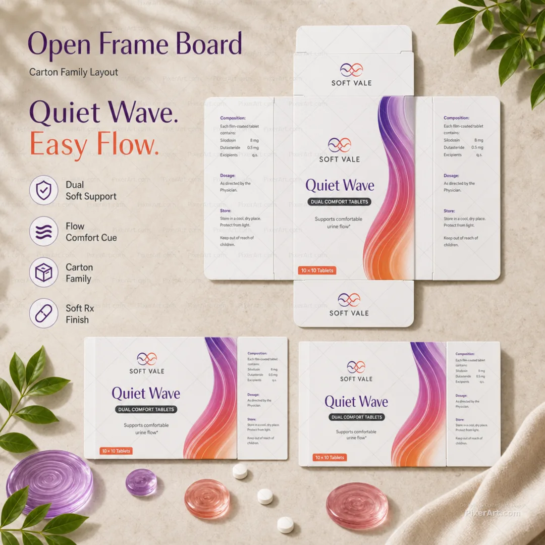 Open frame mockup