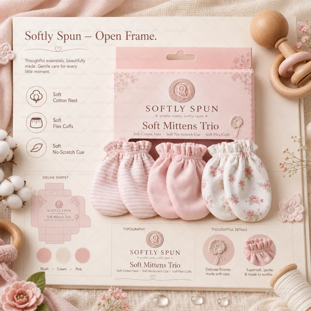 Open frame mockup