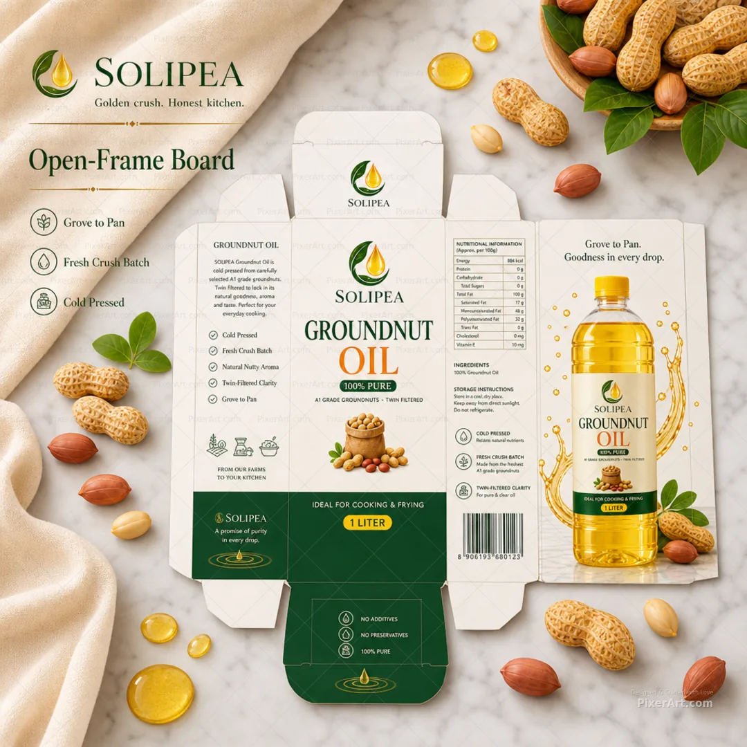 Open frame mockup
