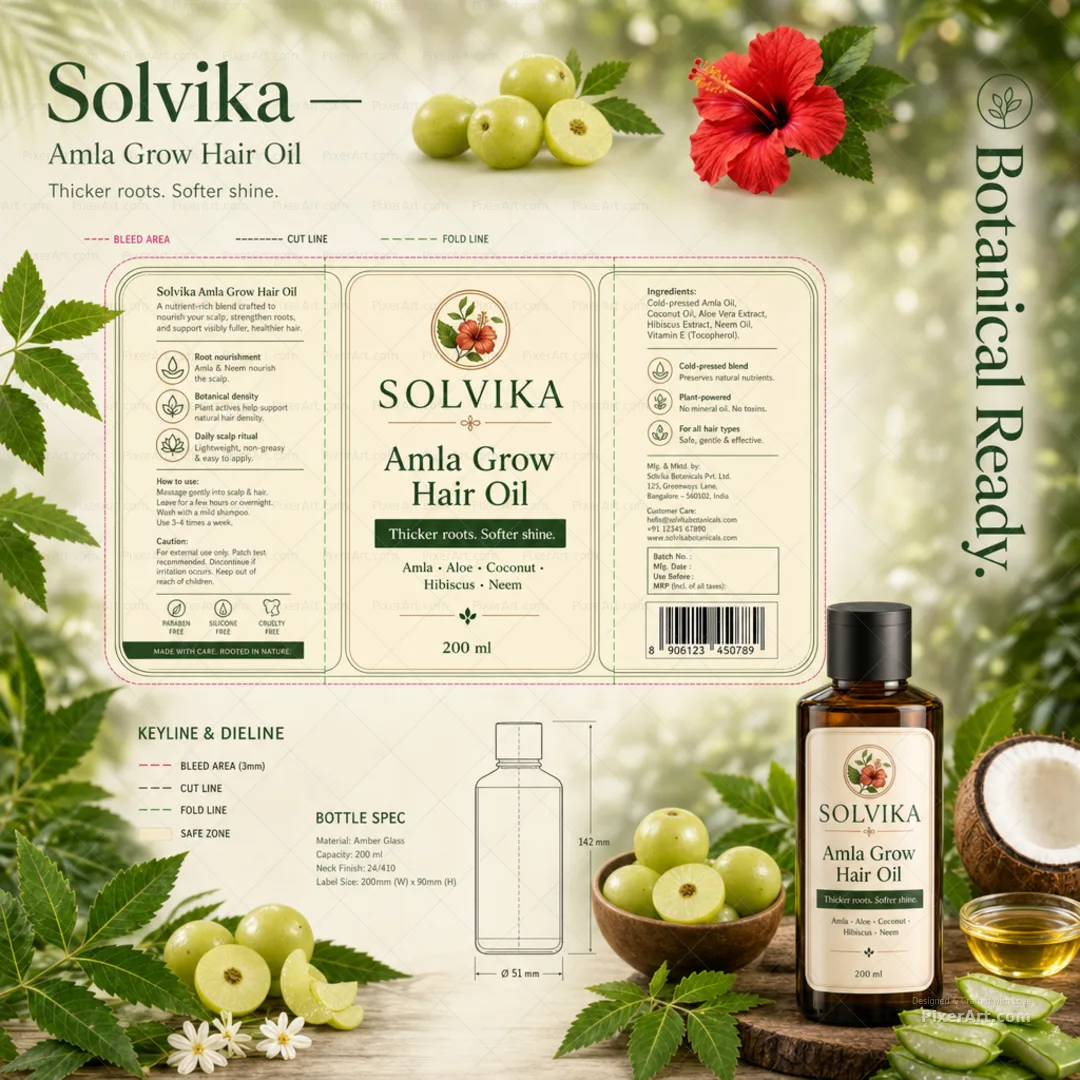 Solvika Amla Grow Hair Oil